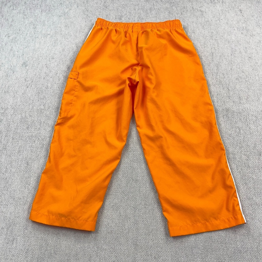Vintage Adidas Pants Women Medium Tennessee Orange Cropped Baggy Y2K 2000s - Picture 2 of 14
